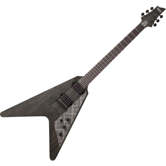 Schecter V-1 Apocalypse Electric Guitar in Rusty Grey, 1298