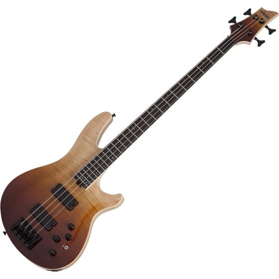 Schecter SLS ELITE-4 Electric Bass in Antique Fade Burst, 1390