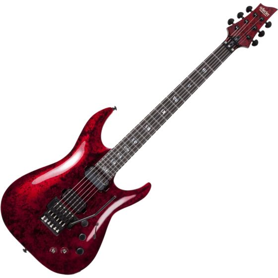 Schecter C-1 FR-S Apocalypse Electric Guitar in Red Reign, 3057