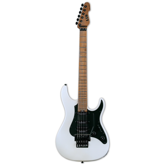 ESP LTD SN-1000FR Pearl White Electric Guitar, LSN1000FRMPW