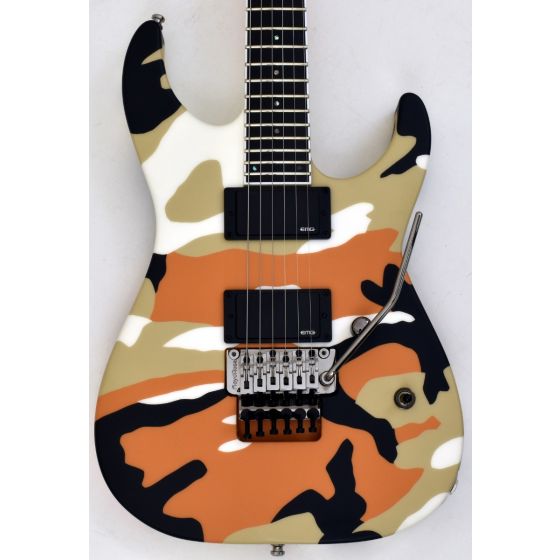ESP E-II M-II Neck Thru Body Electric Guitar in Desert Camo, EIIMIINTDC