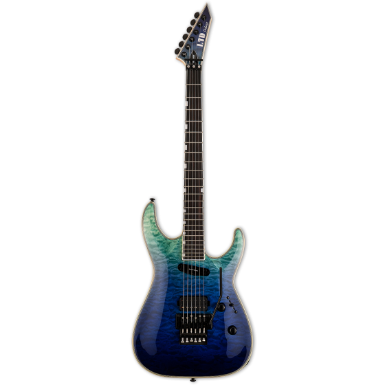 ESP LTD MH-1000HS Violet Shadow Fade Electric Guitar, LMH1000HSQMVSHFD