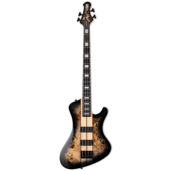 ESP LTD STREAM-1004 Black Natural Burst Bass Guitar, LSTREAM1004BLKNB