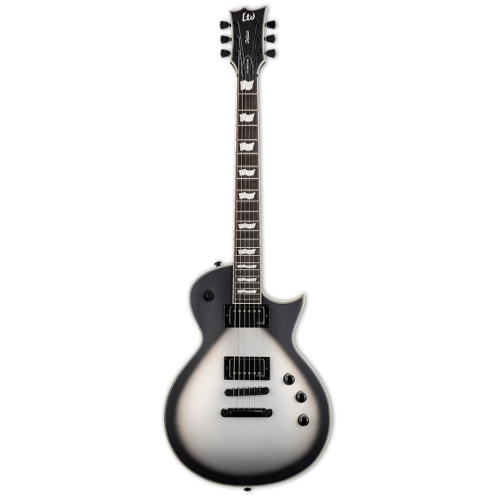ESP LTD EC-1000T CTM Silver Sunburst Satin Electric Guitar, LEC1001TCTMSSBS