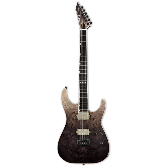 ESP E-II M-II NT Black Natural Fade Electric Guitar w/Case, EIIMIINTHSBLKNFD