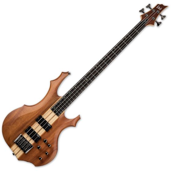ESP LTD F-4E Electric Bass Natural Satin, LF4EMNS