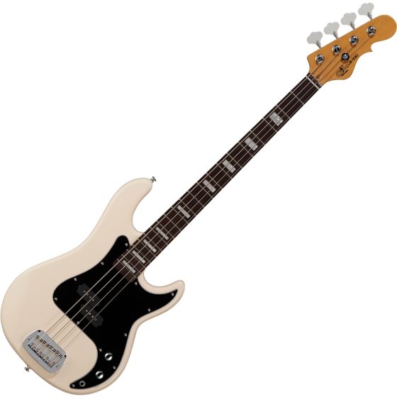 G&L Tribute LB-100 Electric Bass Olympic White, TI-LB1-113R56R23