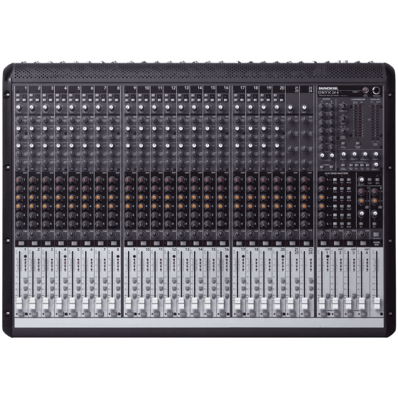 Mackie Onyx 24.4 24-Channel Analog Live Sound Console, Onyx 24.4