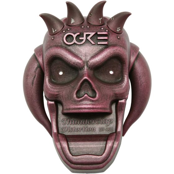 Ogre Thunderclap Distortion Special Edition Pedal - Red, THUNDERCLAP-R
