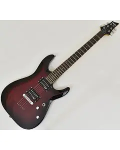 Schecter C-6 Plus Guitar See-Thru Cherry Burst B-Stock 0858, 447
