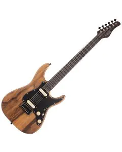 Schecter Sun Valley Super Shredder Hardtail Guitar Exotic Black Limba, 1269