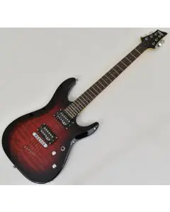 Schecter C-6 Plus Guitar See-Thru Cherry Burst B-Stock 2421, 447