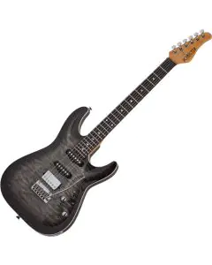 Schecter California Classic Electric Guitar Charcoal Burst, 7302