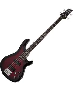 Schecter C-4 Plus Bass See Through Cherry Burst, 591
