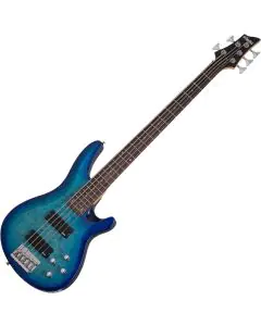 Schecter C-5 Plus Bass Ocean Blue Burst, 592
