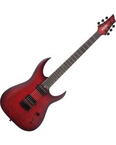 Schecter Sunset-6 Extreme Guitar Scarlet Burst, 2571