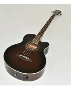 Ibanez AEB10E-DVS Artwood Series Acoustic Electric Bass in Dark Violin Sunburst High Gloss Finish 9697, AEB10EDVS.B