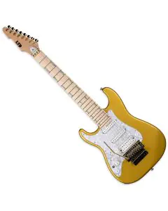 ESP LTD JRV-8FR Javier Reyes Lefty Guitar Metallic Gold, LJRV8MGOLH