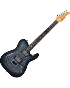 Schecter PT Classic Electric Guitar Transparent Black Burst, 7323