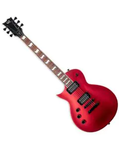 ESP LTD EC-256 Lefty Guitar Candy Apple Red Satin, LEC256CARSLH