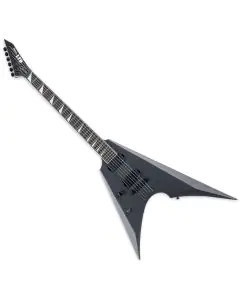 ESP LTD ARROW-1000NT Charcoal Metallic Satin Lefty Guitar, LARROW1000NTCHMSLH