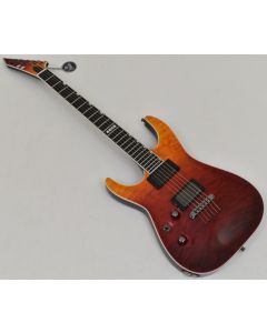 ESP E-II Horizon NT-II Tiger Eye Amber Fade Lefty Guitar B-Stock, EIIHORNTIITEAFDLH