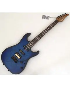 Schecter USA Sunset Custom-II HSS Guitar Ocean Blue Burst, 7157