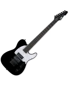ESP LTD SCT-607B Baritone Stephen Carpenter Guitar Black, LSCT607BBLKF1