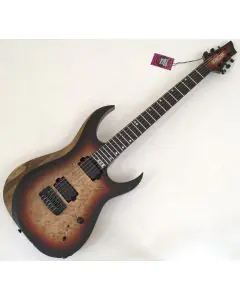 Schecter USA Sunset Extreme 6 Exotic Birdseye Guitar, 6998