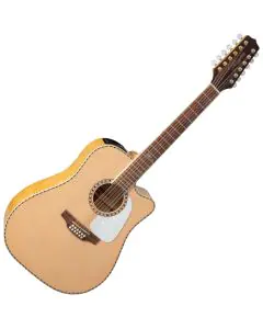 Takamine GD74CE 12 String Acoustic Electric Guitar Natural Demo, TAKGD74CE12UNAT