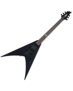 ESP LTD HEX-6 Nergal Guitar Black Satin B-Stock, LHEX6BLKS