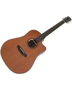 Bedell LTD Dreadnought Cutaway Buckskin Redwood–Esperanza Brazilian Rosewood, LTDDCRWBR