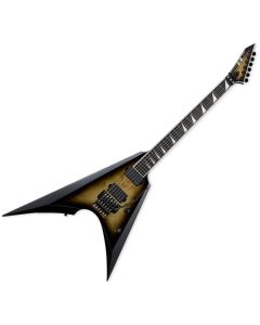 ESP E-II Arrow Burl Guitar Nebula Black Burst B-Stock, EIIARROWBMNBLKB