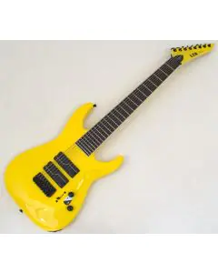 ESP LTD SC-608 Baritone Stephen Carpenter Guitar Yellow B-Stock 0535, LSC608BYELF1