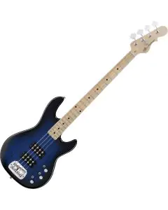 G&L Tribute L-2000 Bass Guitar in Blueburst Finish, L2000.MP.BLB-A