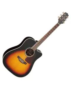 Takamine GD71CE-BSB G-Series G70 Acoustic Guitar in Brown Sunburst Finish, TAKGD71CEBSB