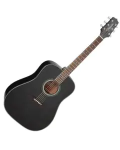 Takamine GD30-BLK G-Series G30 Acoustic Guitar in Black Finish, TAKGD30BLK