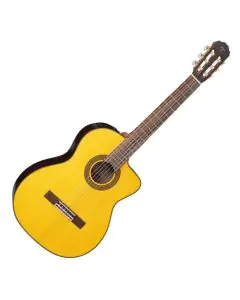 Takamine GC5CELH-NAT Left Handed G-Series Acoustic Electric Classical Guitar in Natural Finish, TAKGC5CELHNAT
