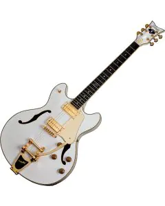 Schecter Signature Robin Zander Corsair Electric Guitar in Gloss White Finish, 2242