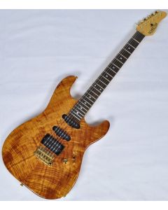 Schecter California Custom Elite Koa Top USA Custom Shop Electric Guitar, USACETKOA