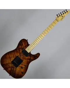 Schecter PT Koa Top Vintage Burst USA Custom Shop Electric Guitar, USAPTKVB