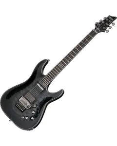 Schecter Hellraiser Hybrid C-1 FR S Electric Guitar in Trans Black Burst Finish, 1957