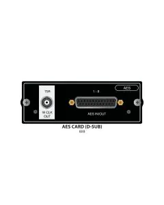 Soundcraft AES/EBU 8x8 D Type Card with Word Clock, A520.003000SP