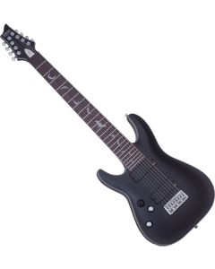 Schecter Damien Platinum-8 Left-Handed Electric Guitar Satin Black, 1188