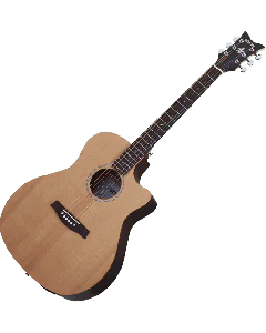 Schecter Deluxe Acoustic Guitar in Natural Satin Finish, 3715