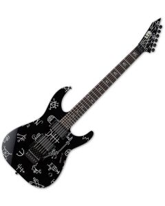 ESP LTD KH-DEMONOLOGY Kirk Hammett Signature Guitar With Tombstone Case, KH-DEMONOLOGY
