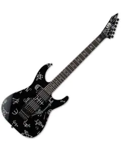 ESP LTD KH-DEMONOLOGY Kirk Hammett Signature Guitar With Tombstone Case, KH-DEMONOLOGY