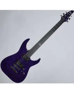 ESP LTD Rob Caggiano RC-600QM Signature Electric Guitar See Thru Purple, LRC600QMSTP