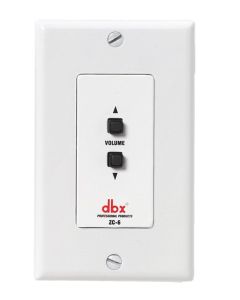 dbx ZC6 Wall-Mounted Zone Controller, DBXZC6V