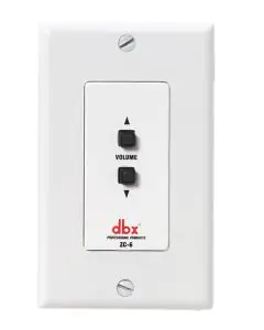 dbx ZC6 Wall-Mounted Zone Controller, DBXZC6V